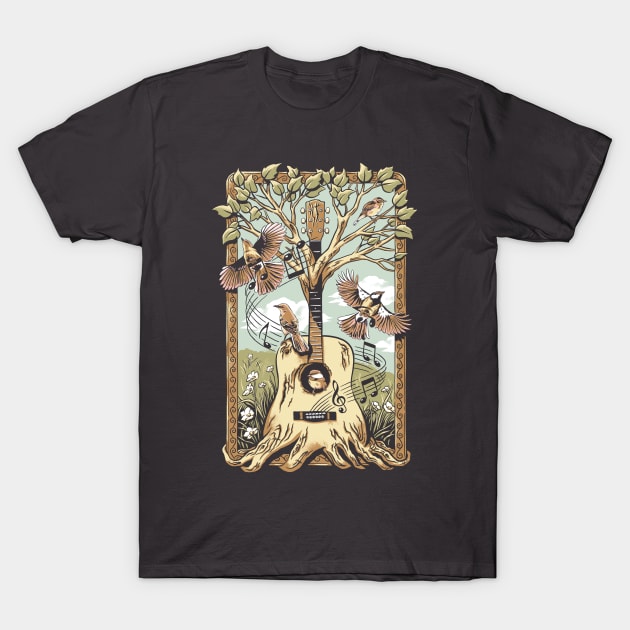 Natural Melody T-Shirt by CPdesign